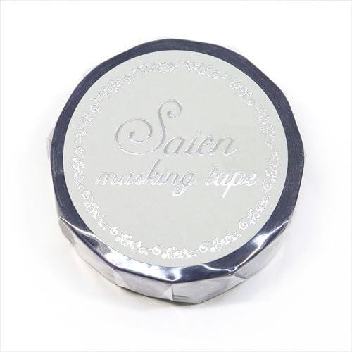 Saien Foil Series Silver Foil Washi Tape  - Planetarium