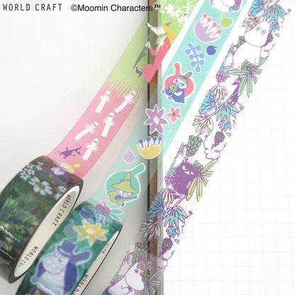 Moomin Clear Tape Vol.2 - Flower PU