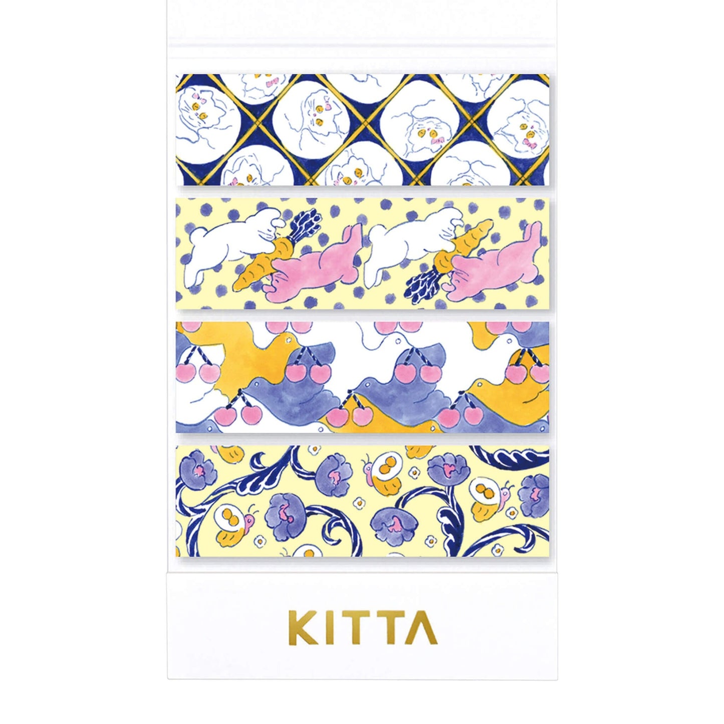 Hitotoki KITTA Basic Series Portable Sticker - Animal