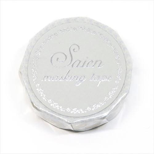 Saien Foil Series Silver Foil Washi Tape  - Lemonade