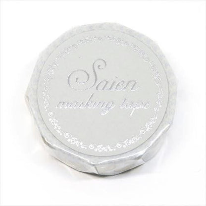 Saien Foil Series Silver Foil Washi Tape  - Lemonade