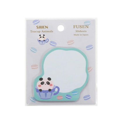 Saien Teacup Animals Series - Sticky Note Panda