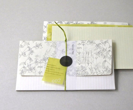 Linylane Series Writing Letter Set - Botanical Mountain Grass 002 Early Summer