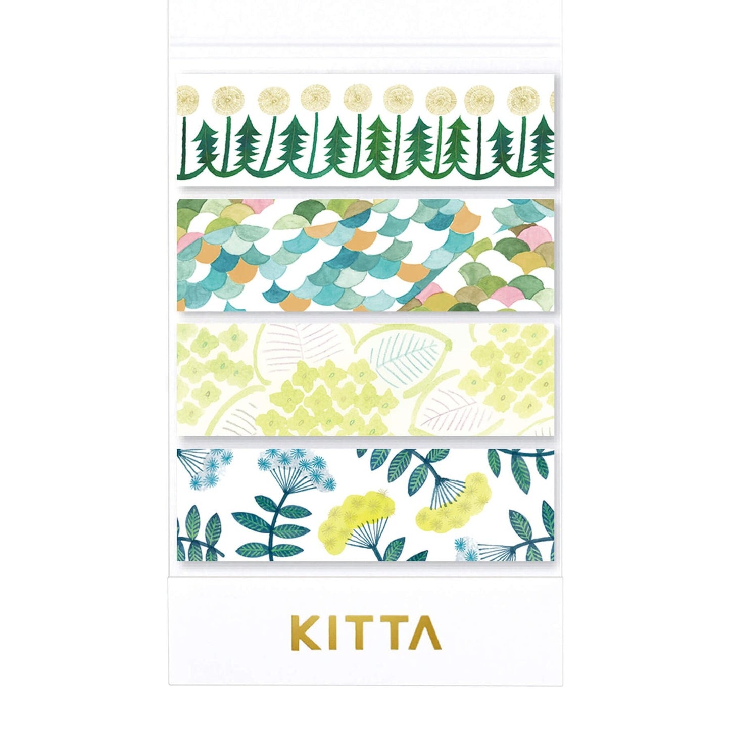 Hitotoki KITTA Basic Series Portable Sticker - Flower 8