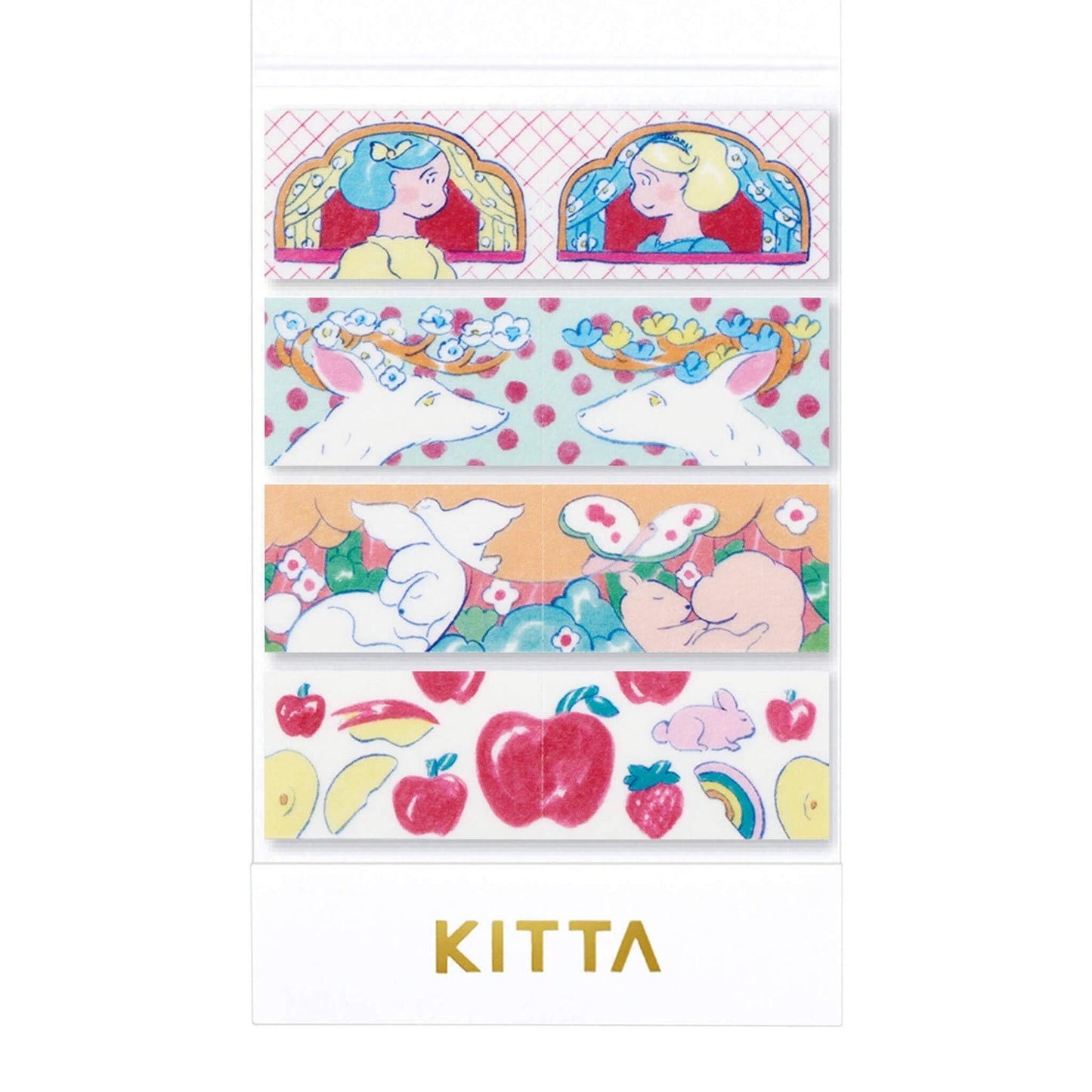 Hitotoki KITTA Basic Series Pre-cut Portable Sticker - Symmetry